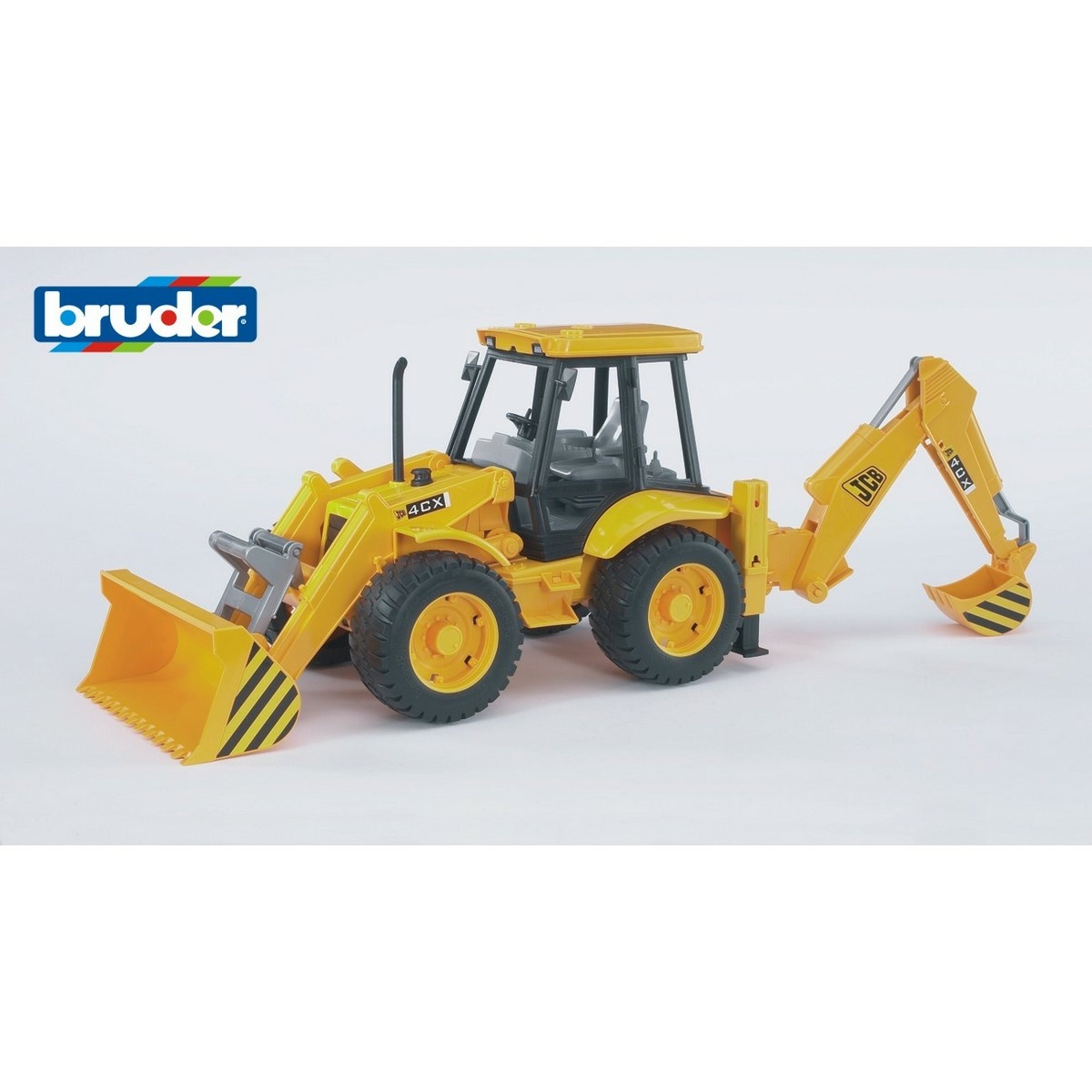 Bruder 02428 Traktor JCB čelní nakladač a bagr