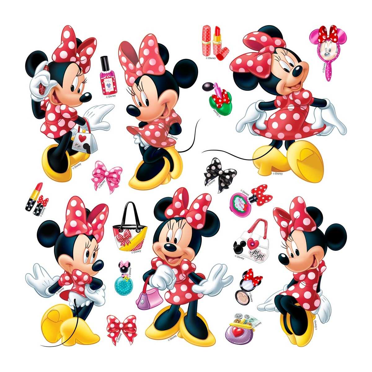 Samolepicí dekorace Minnie Mouse