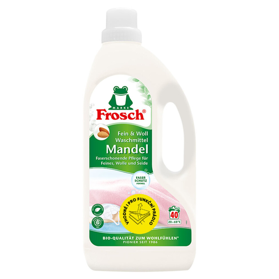 Frosch EKO Prací prostředek na vlnu a jemné prádlo Mandle (1500 ml)