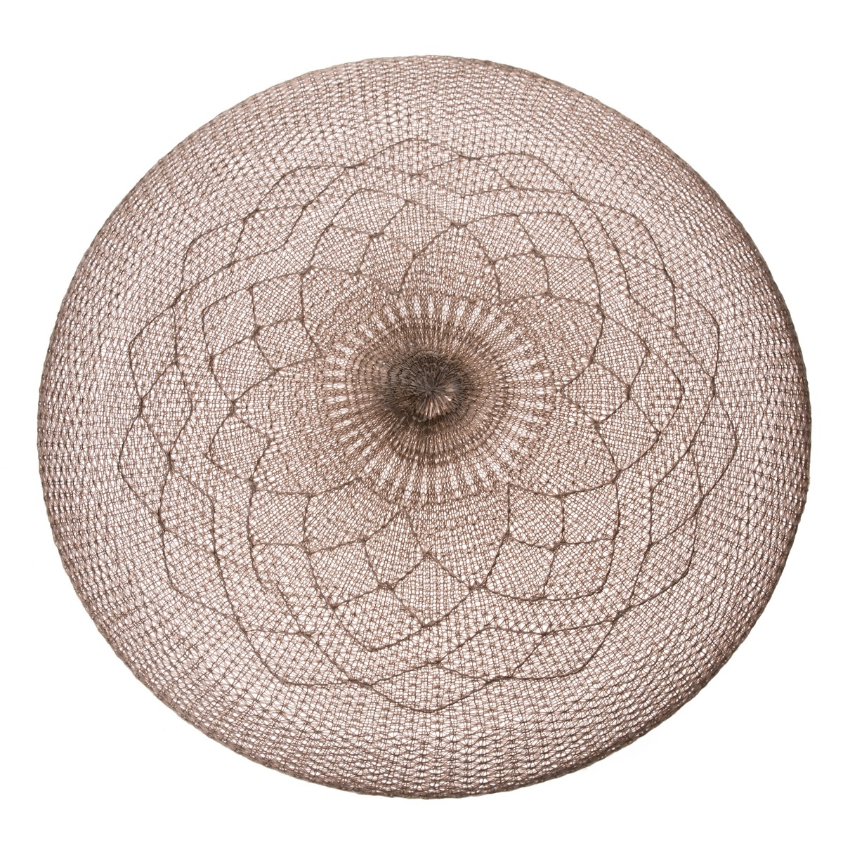 Prostírání plastové Mandala béžová
