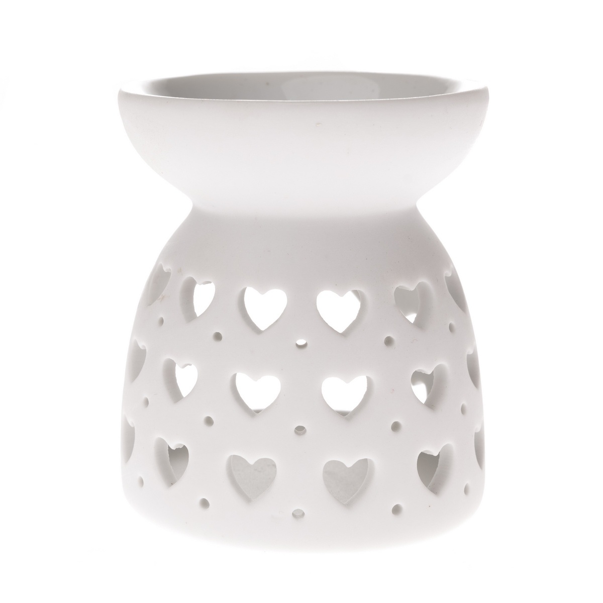 Porcelánová aromalampa Luminary bílá