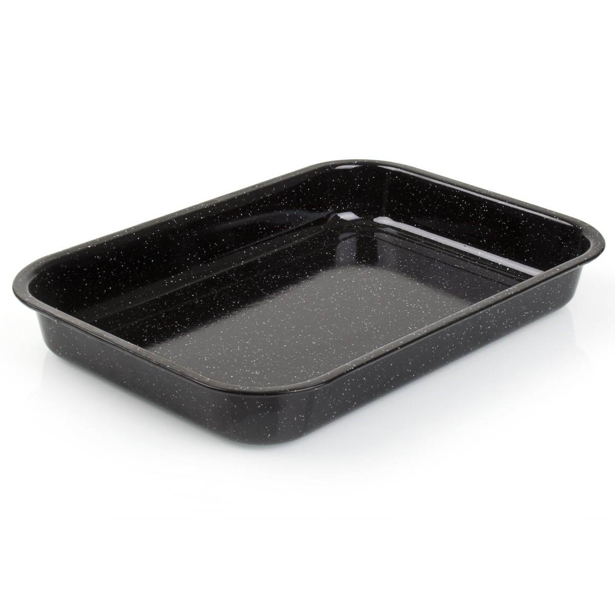 Banquet Pekáč smaltovaný CULINARIA Black 42 x 29 x 6 cm