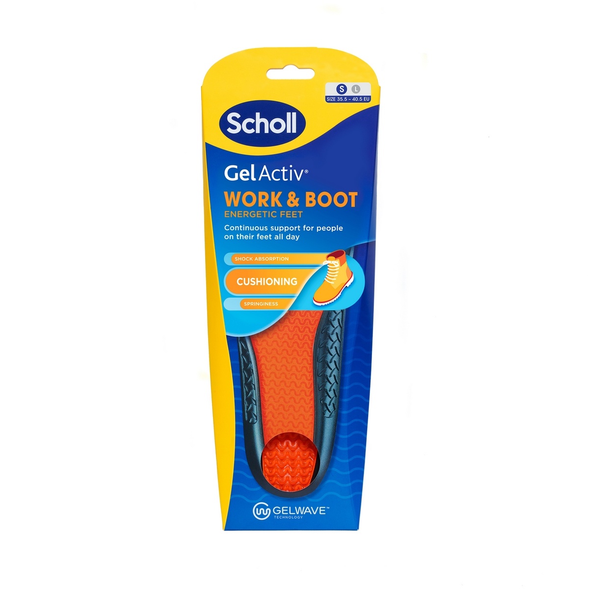 Scholl Pánské vložky do bot do práce GelActiv