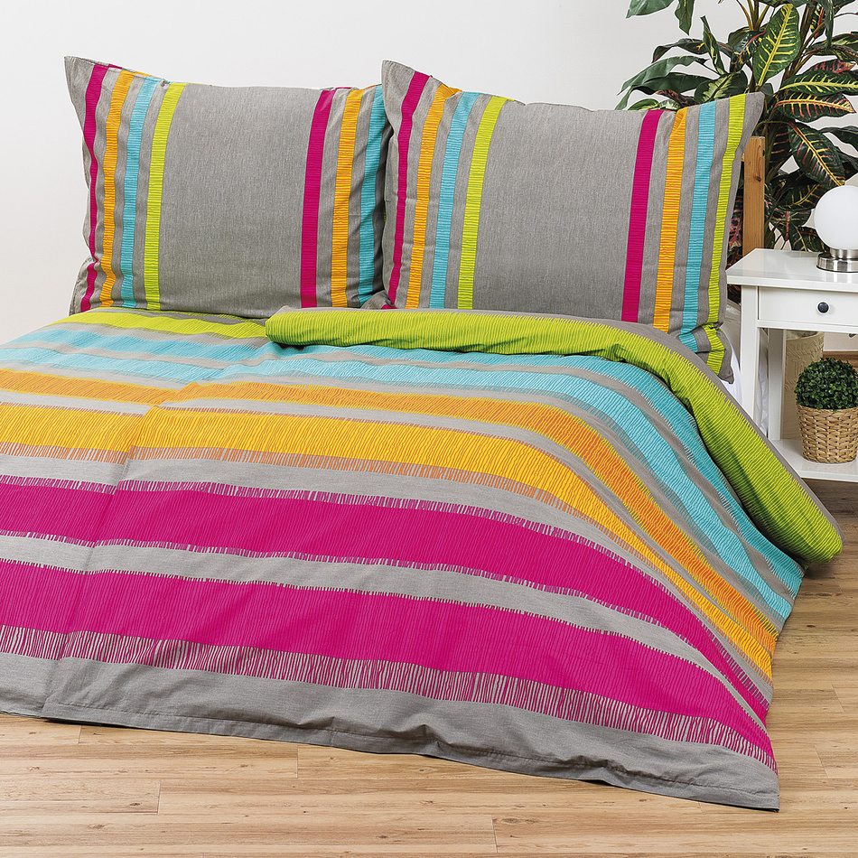 Bedtex povlečení ELLE oranžové bavlna