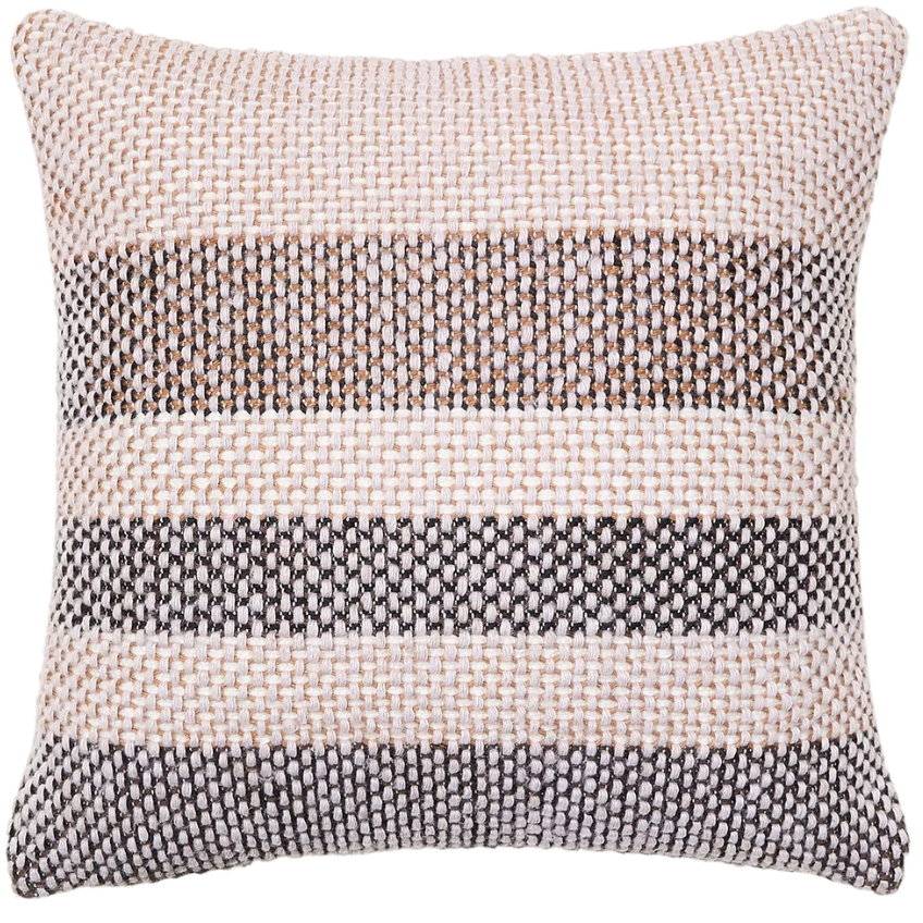 Béžovo-modrý povlak na polštář Kave Home Lunet 45 x 45 cm