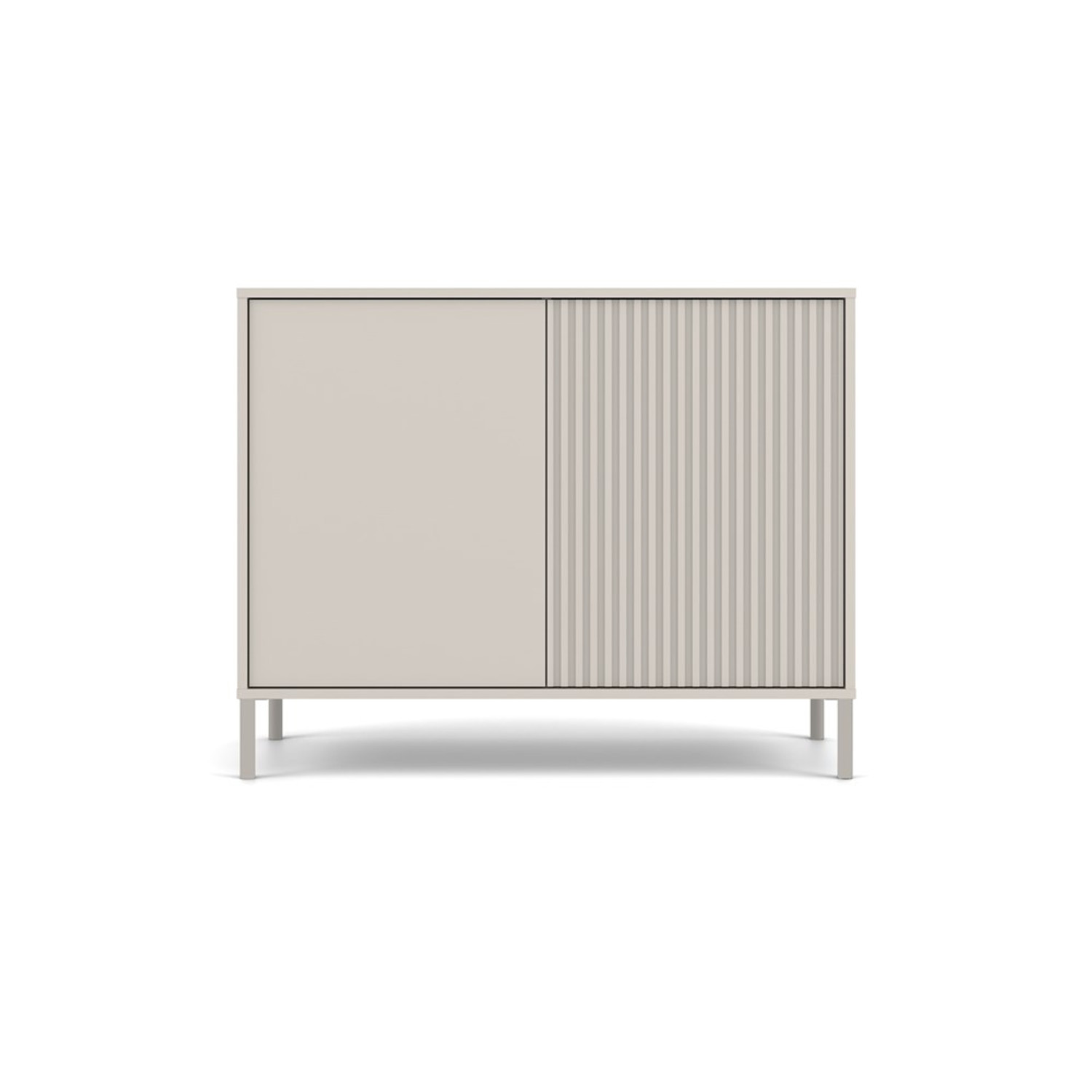 Komoda KAMARO 2D SLIM/hladký - béžová