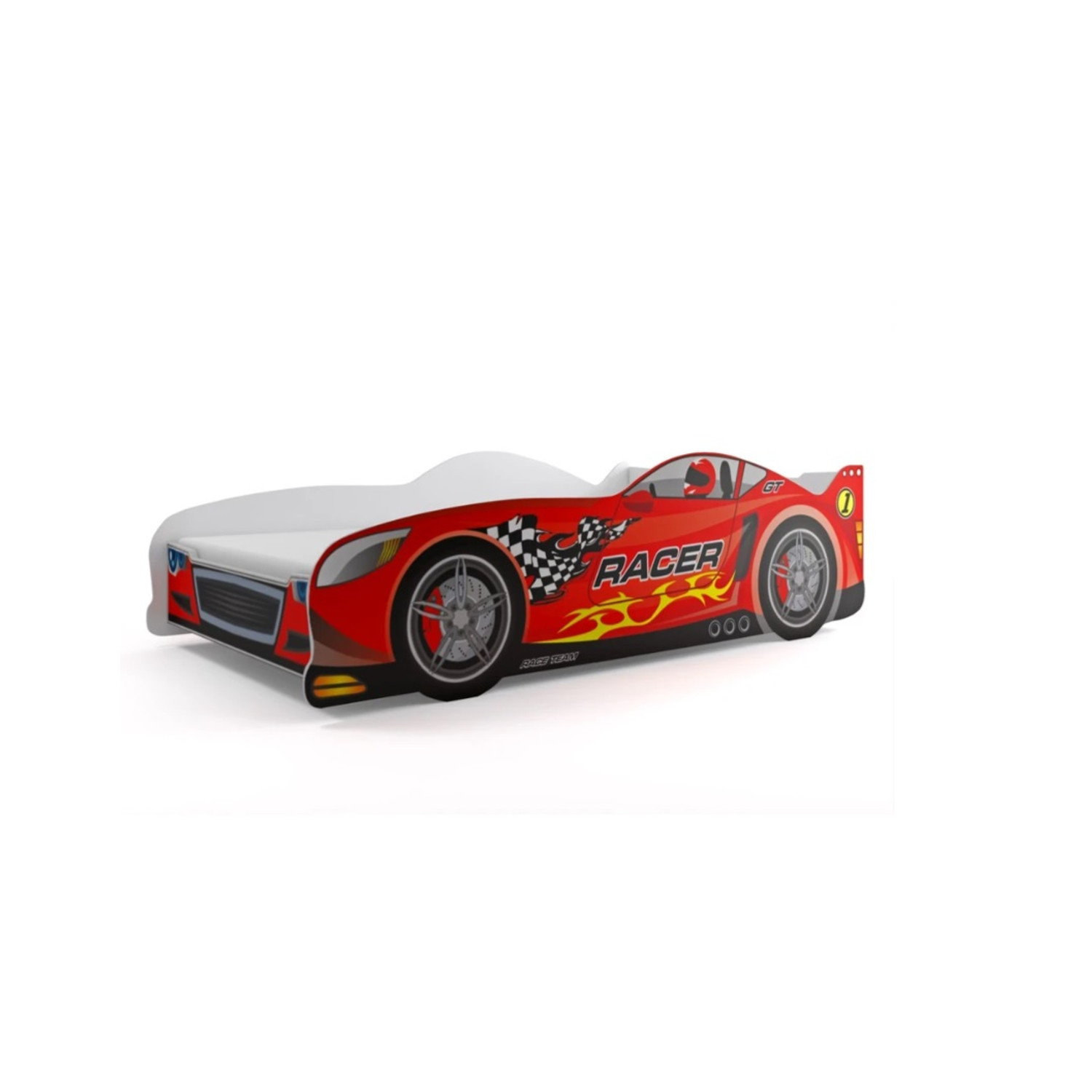 Dětská postel CARS 160x80 cm Modrá