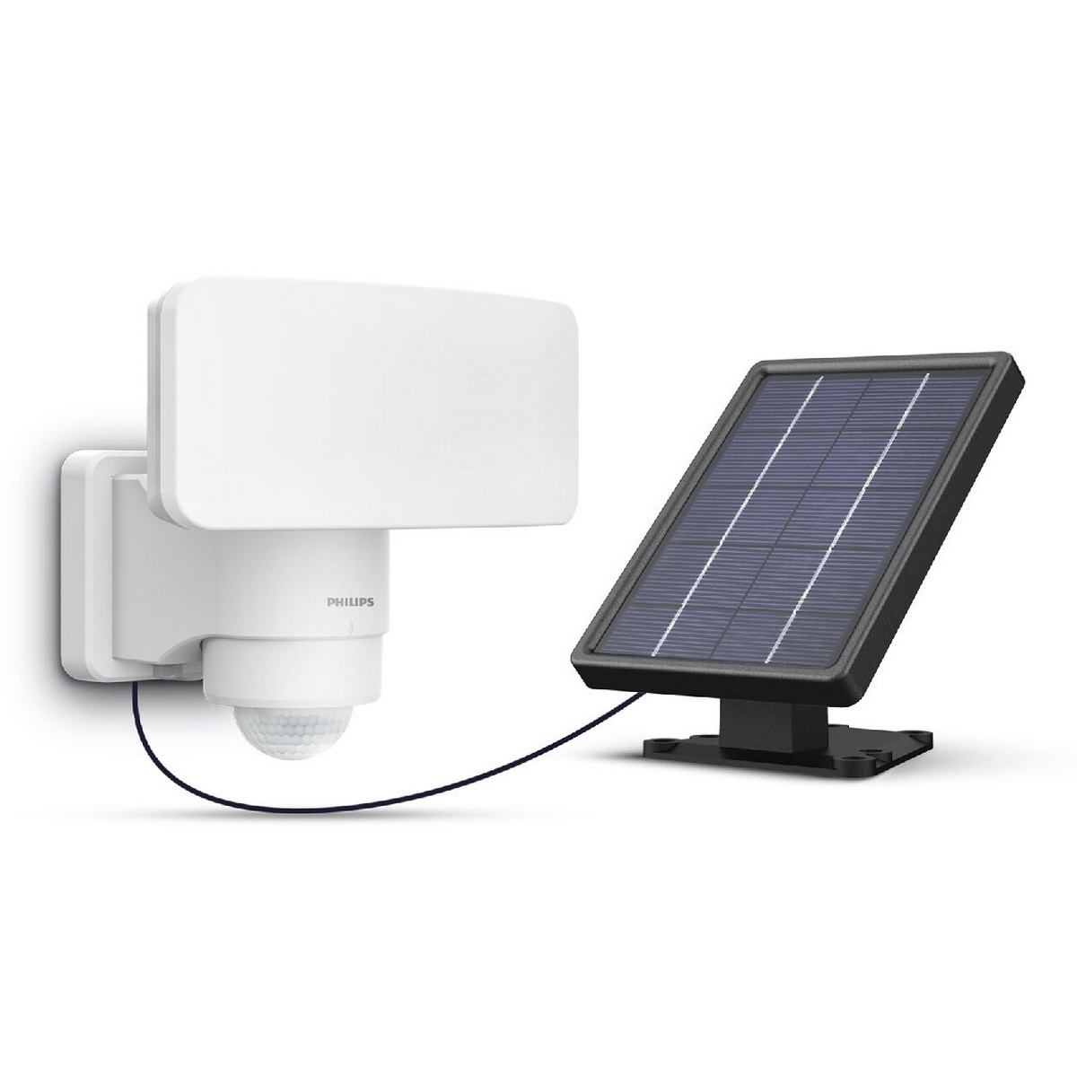 Philips Tylus UltraEfficient Security solární LED reflektor se senzorem bílá