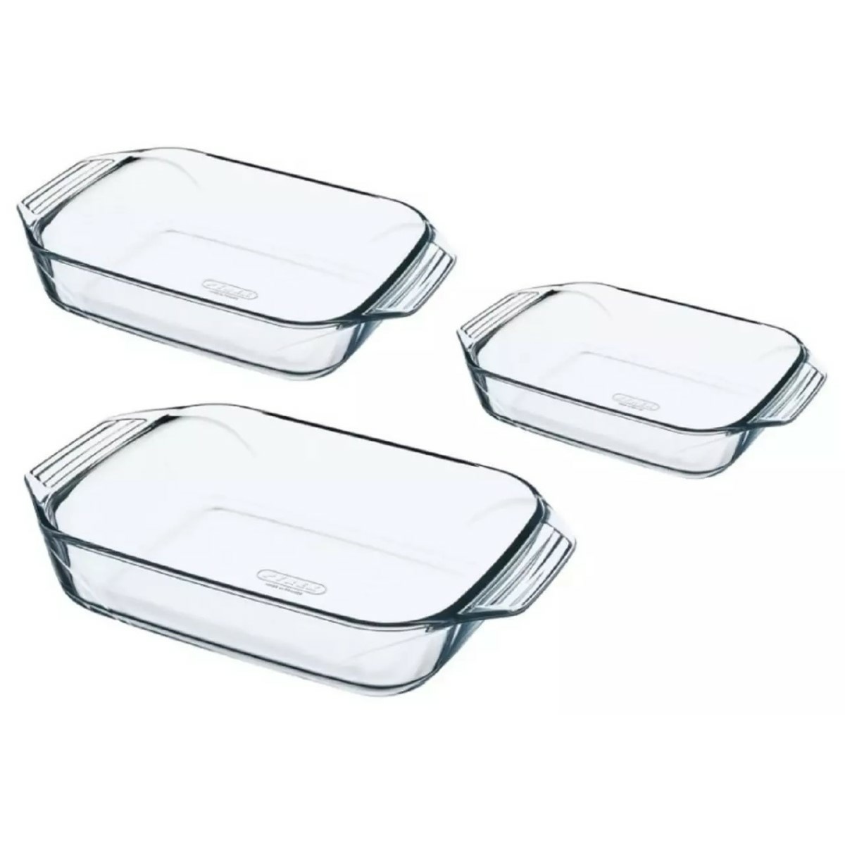 Pyrex Sada skleněných pekáčů 3 ks