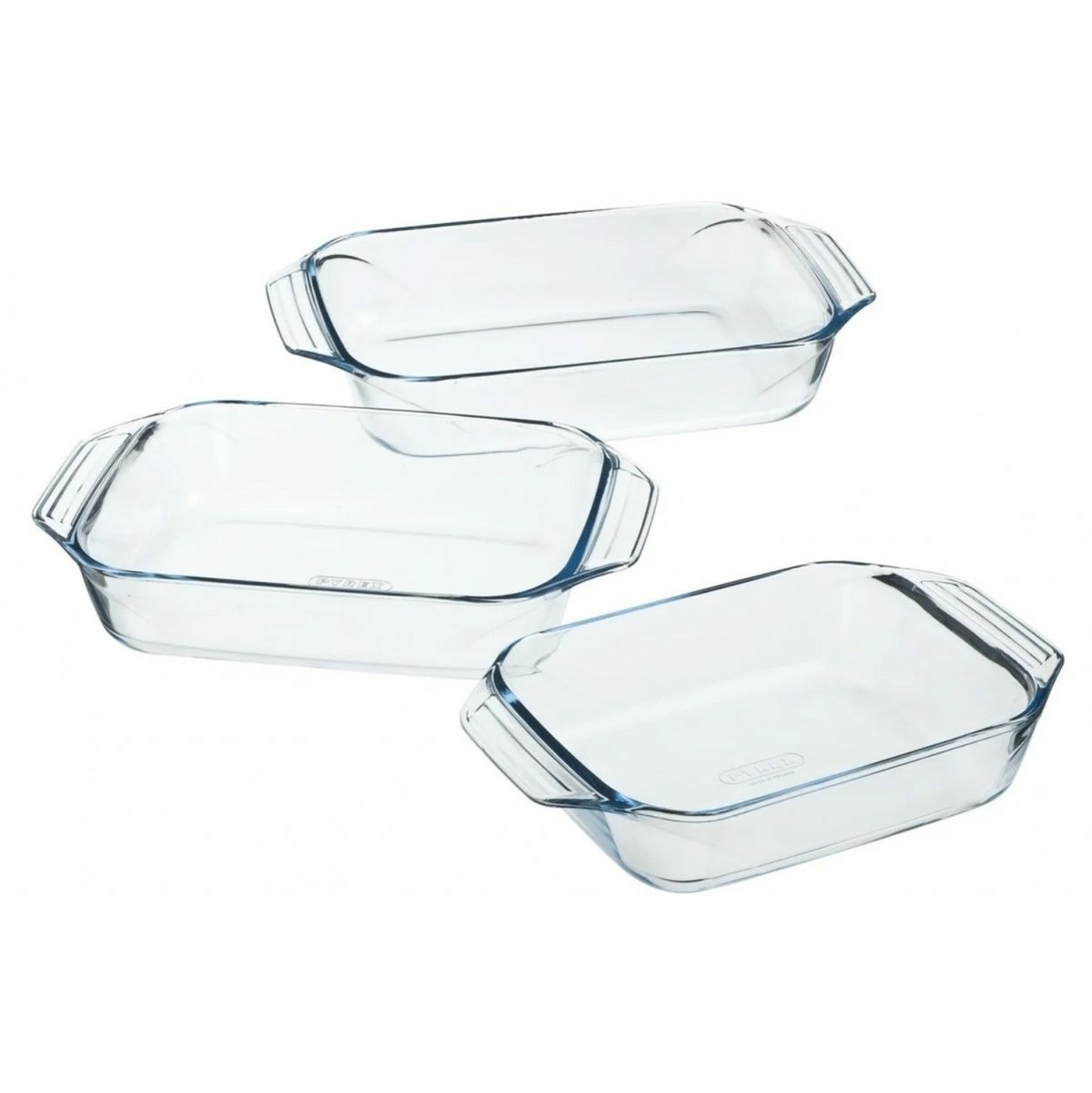Pyrex Sada skleněných pekáčů 3 ks