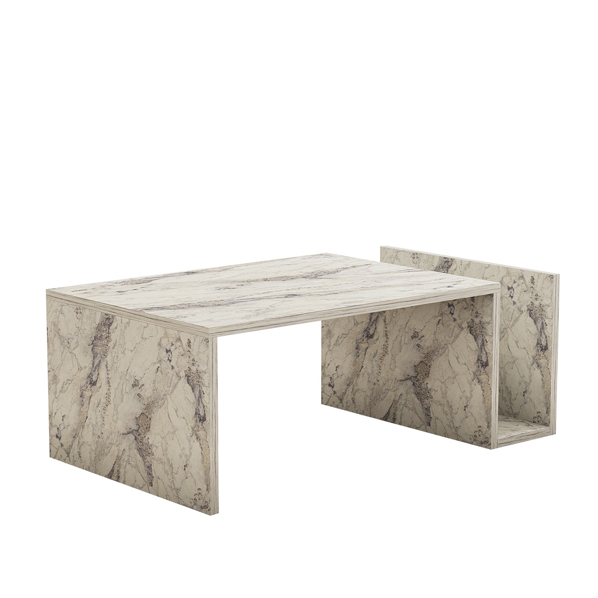 Konferenční stolek Memo Freesia Marble