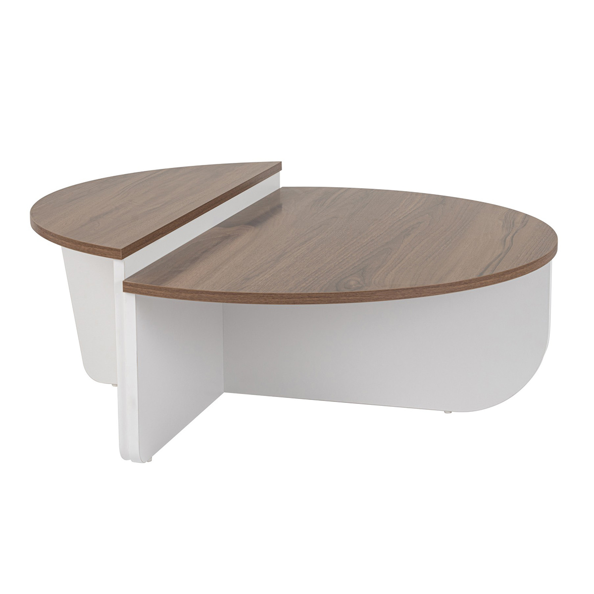 Konferenční stolek Orion Walnut White