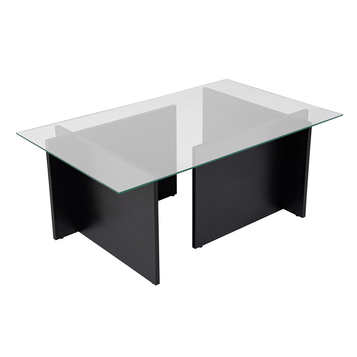 Konferenční stolek Vetrino Wood Black