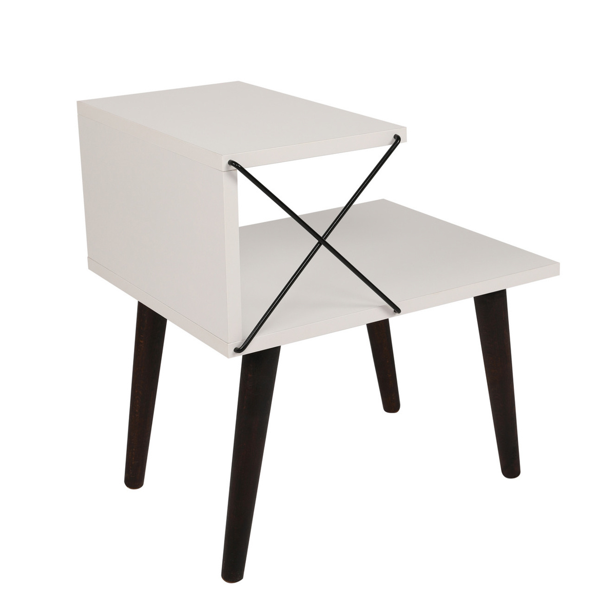 Noční stolek Cross White