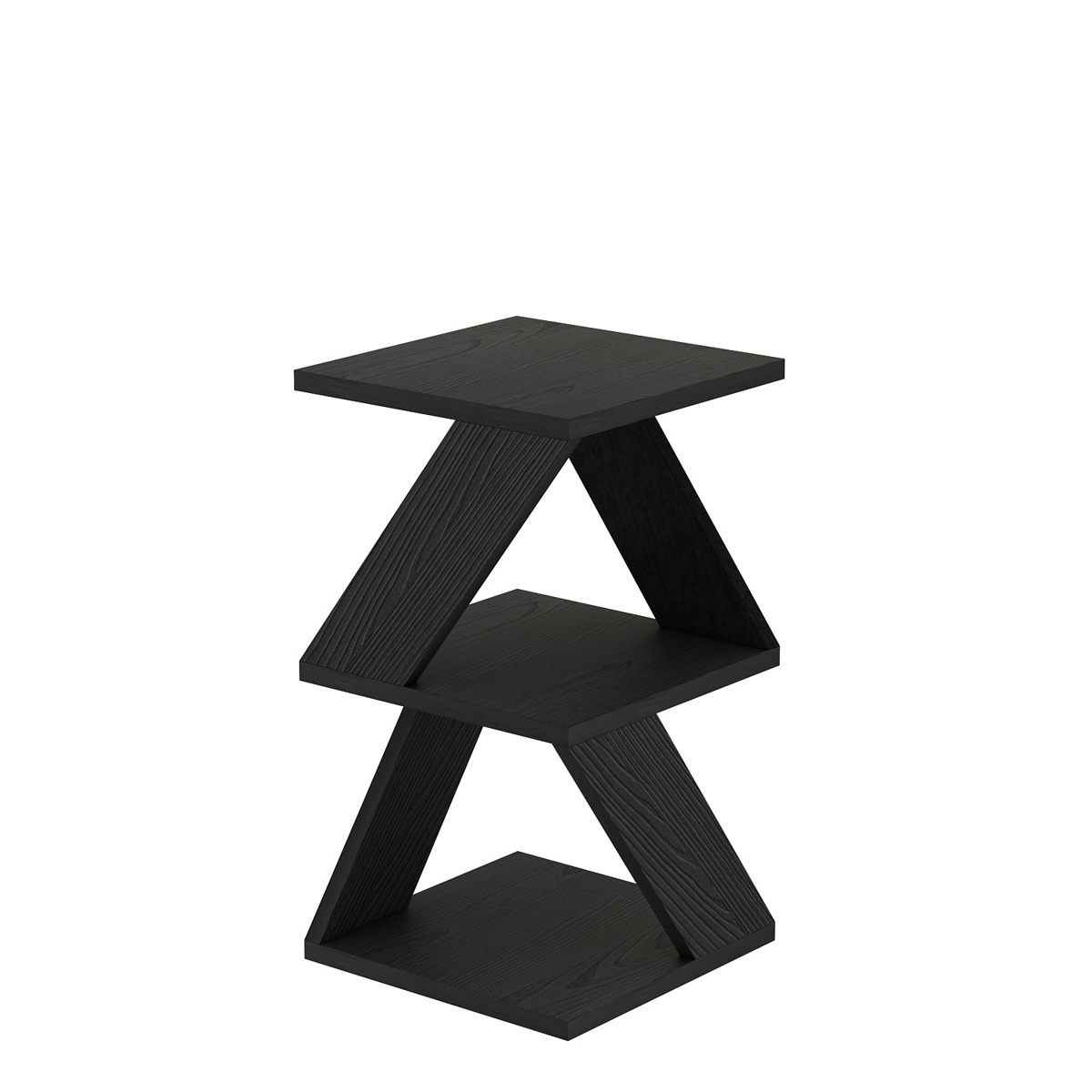Odkládací stolek Albeni Black Wooden