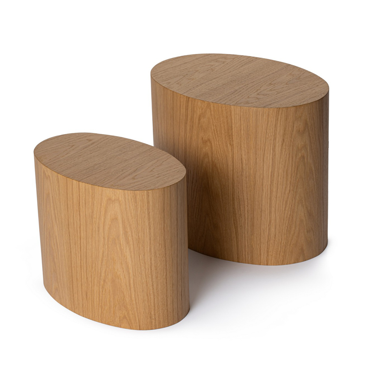 Odkládací stolek Elipse Set Oak