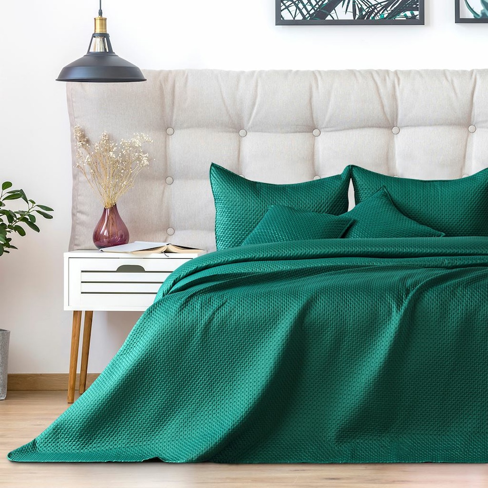 Restilo Přehoz na postel Carmen alpinegreen