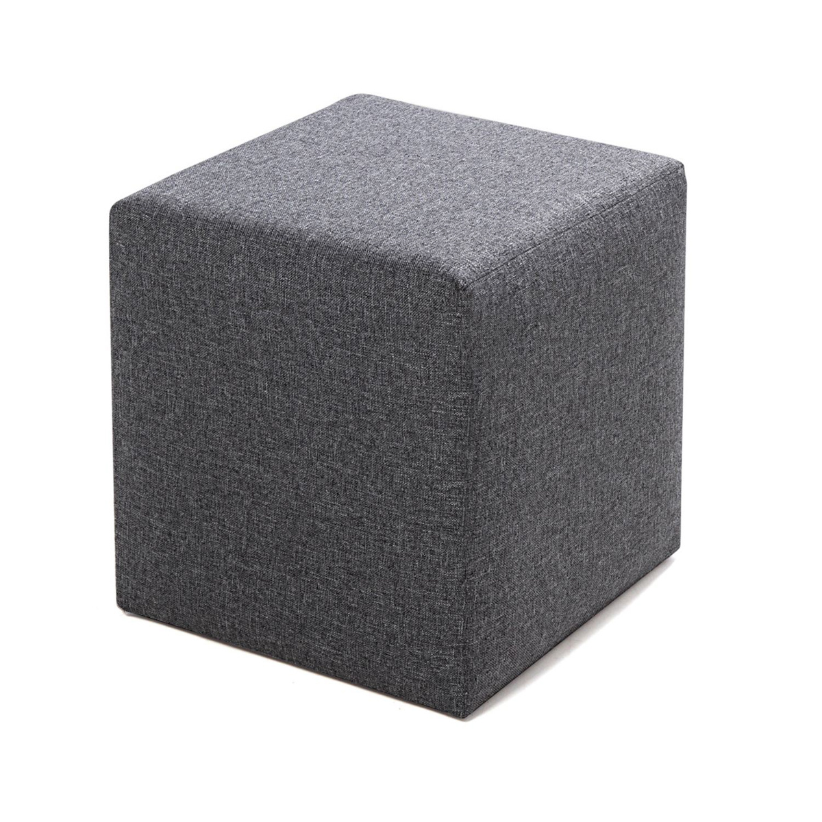 Taburet Kare Puf Grey