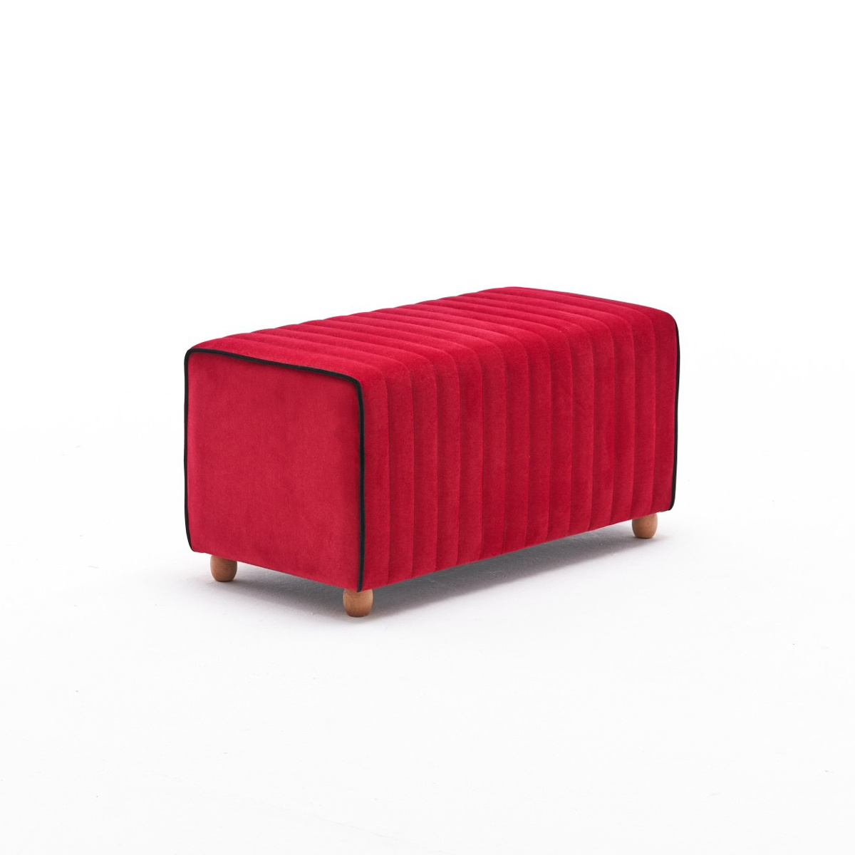 Taburet Mabel Puf Red