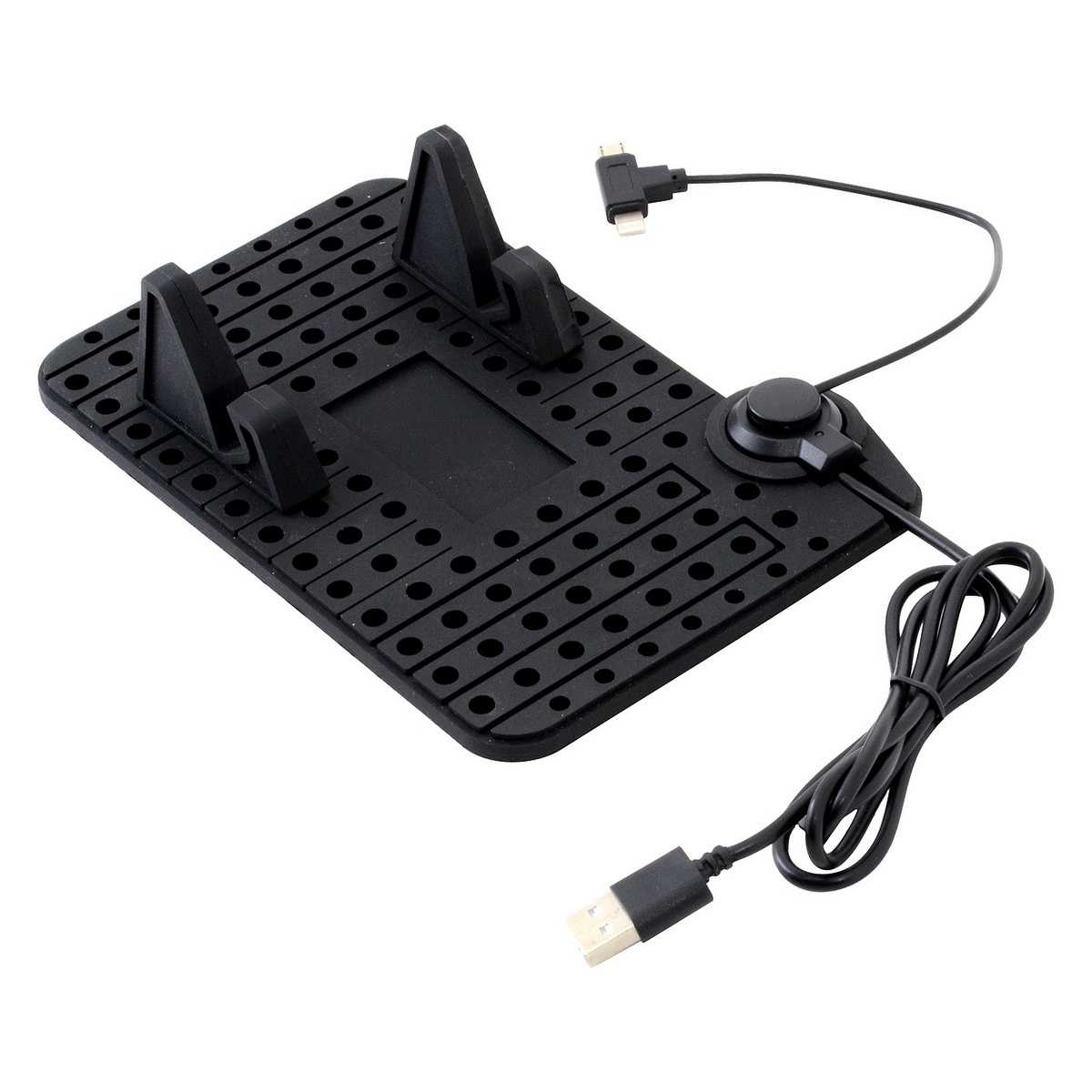 COMPASS Držák telefonu s podložkou a kabelem micro USB