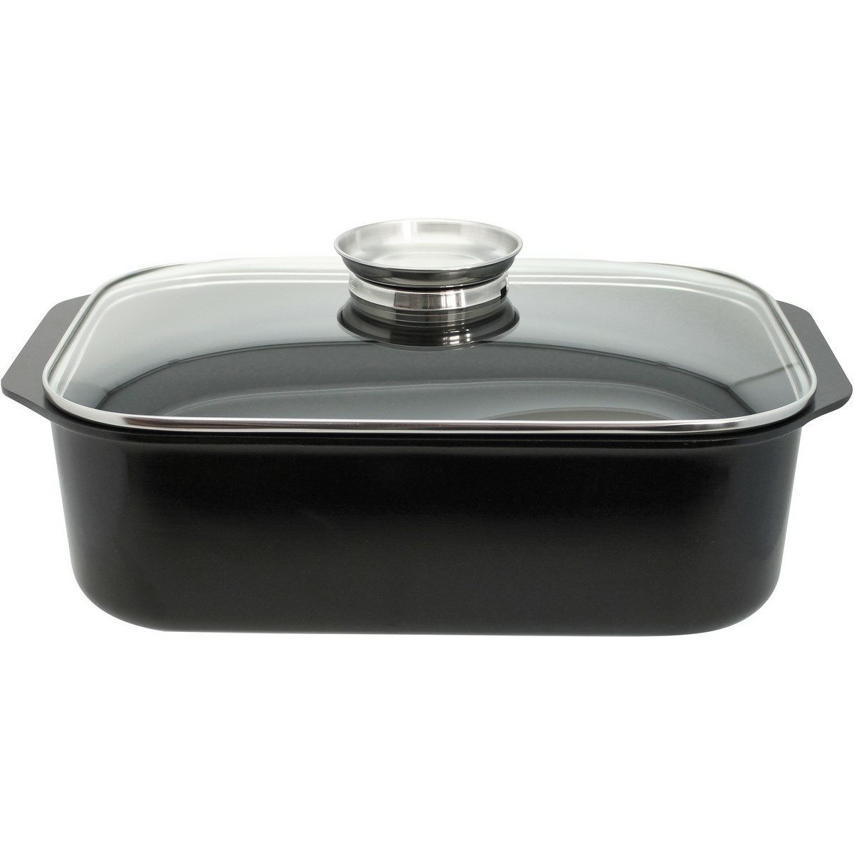 Elo 82840 Basic Pekáč se skleněnou poklicí a aroma úchytem Raffinesse 40 x 26 cm