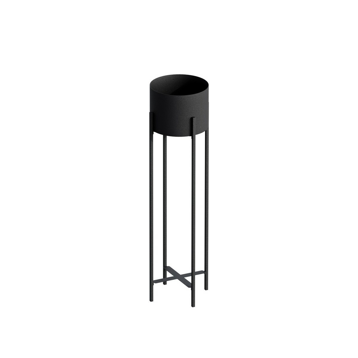 Kovový stojan na květiny GED-025 Loft black
