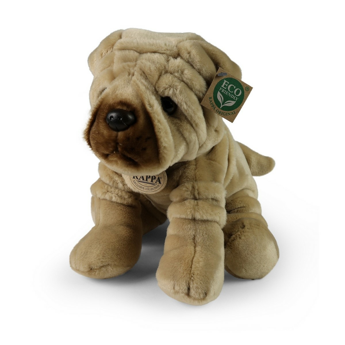 Rappa Plyšový pes Šarpej 30 cm ECO - FRIENDLY
