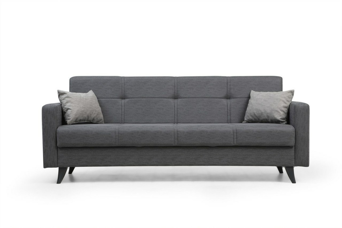 Rozkládací pohovka Polya 3 Dark Grey