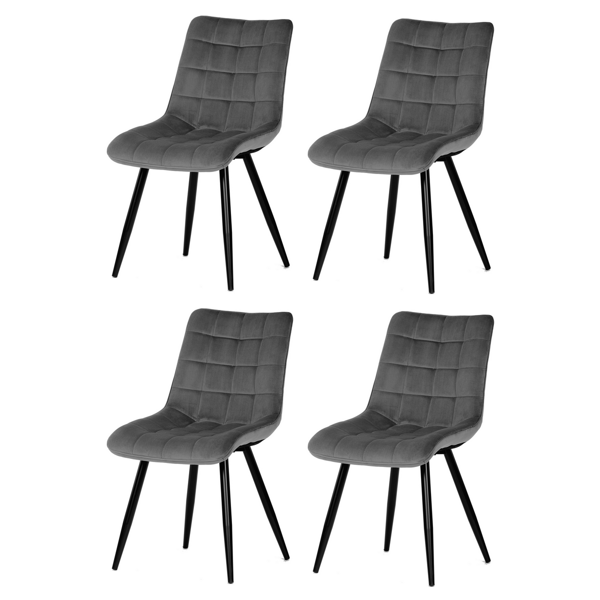 Sada jídelních židlí CT-384 GREY4