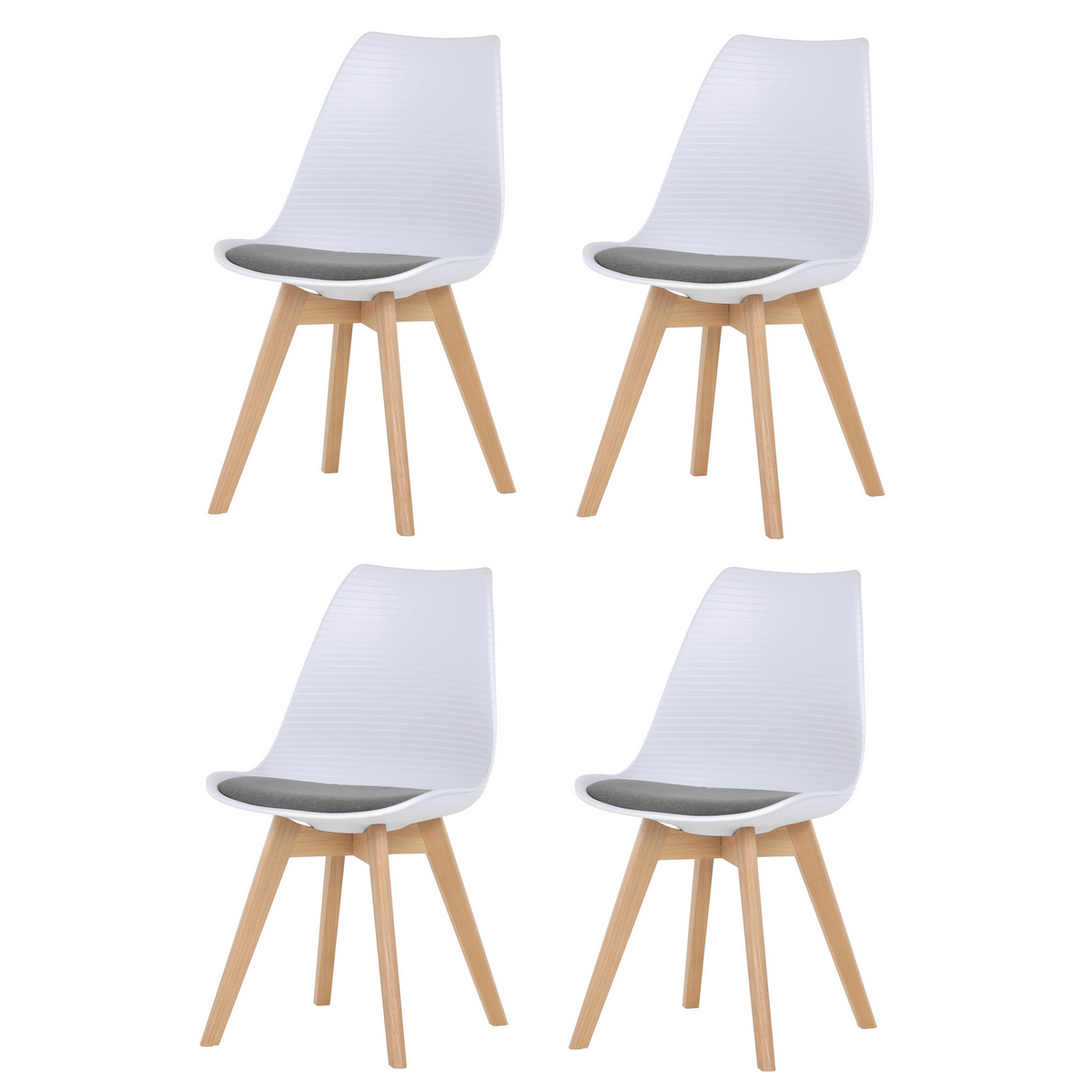 Sada jídelních židlí CT-X7056 GREY