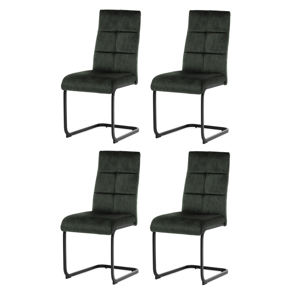 Sada jídelních židlí Vintage DCL-D1275 GRN4