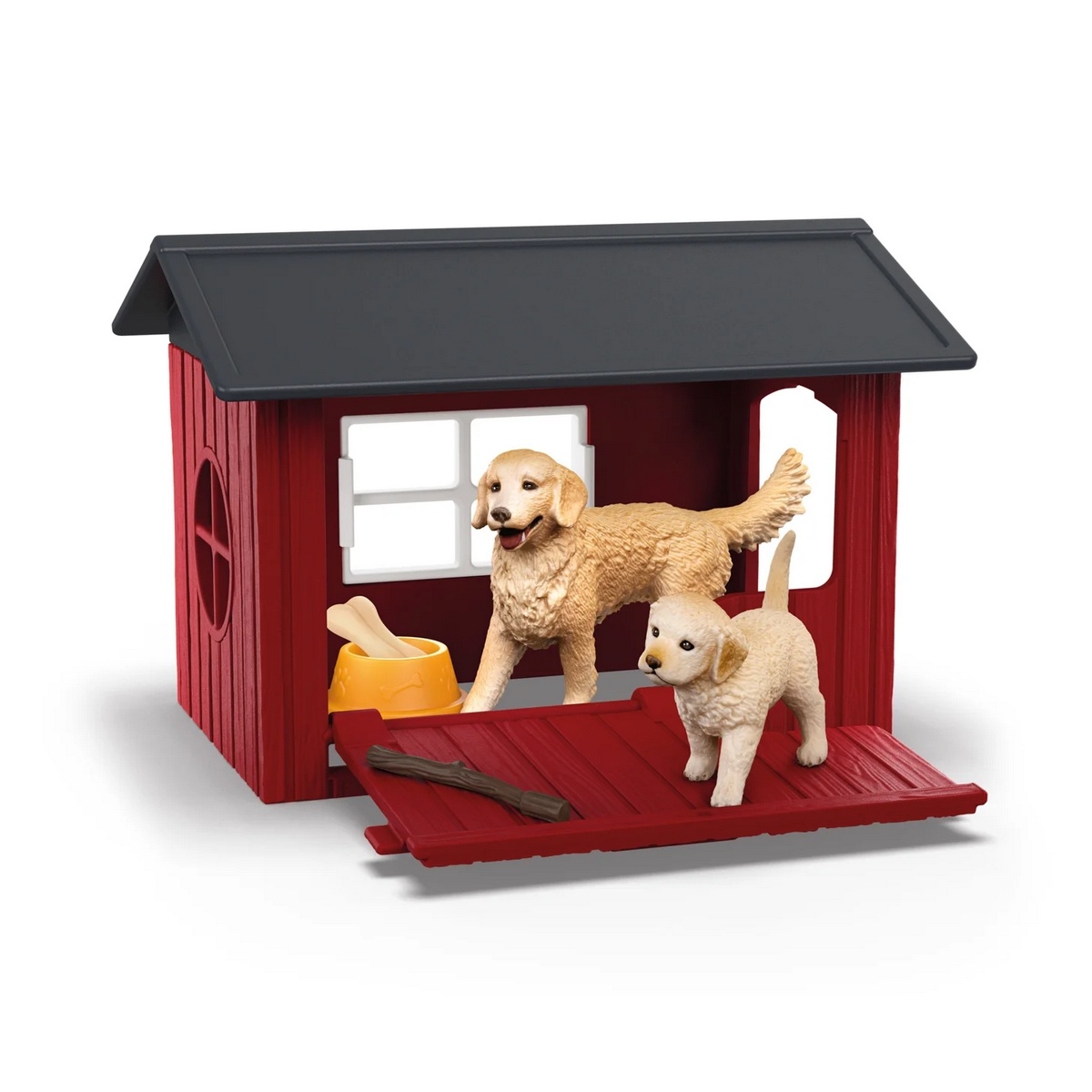 Schleich 42722  Psí bouda se zlatým retrívrem
