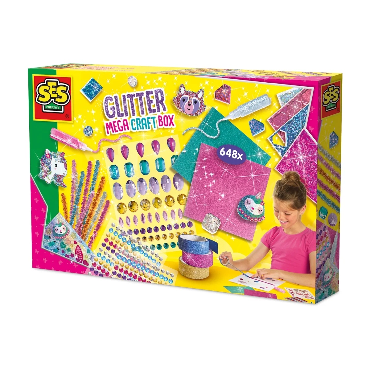 Ses 14139 Mega box - Třpytivé tvoření