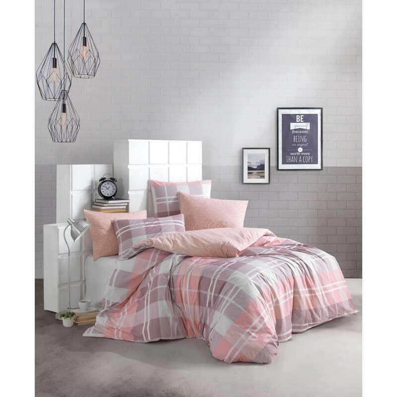 BedTex Bavlněné povlečení Mark růžová