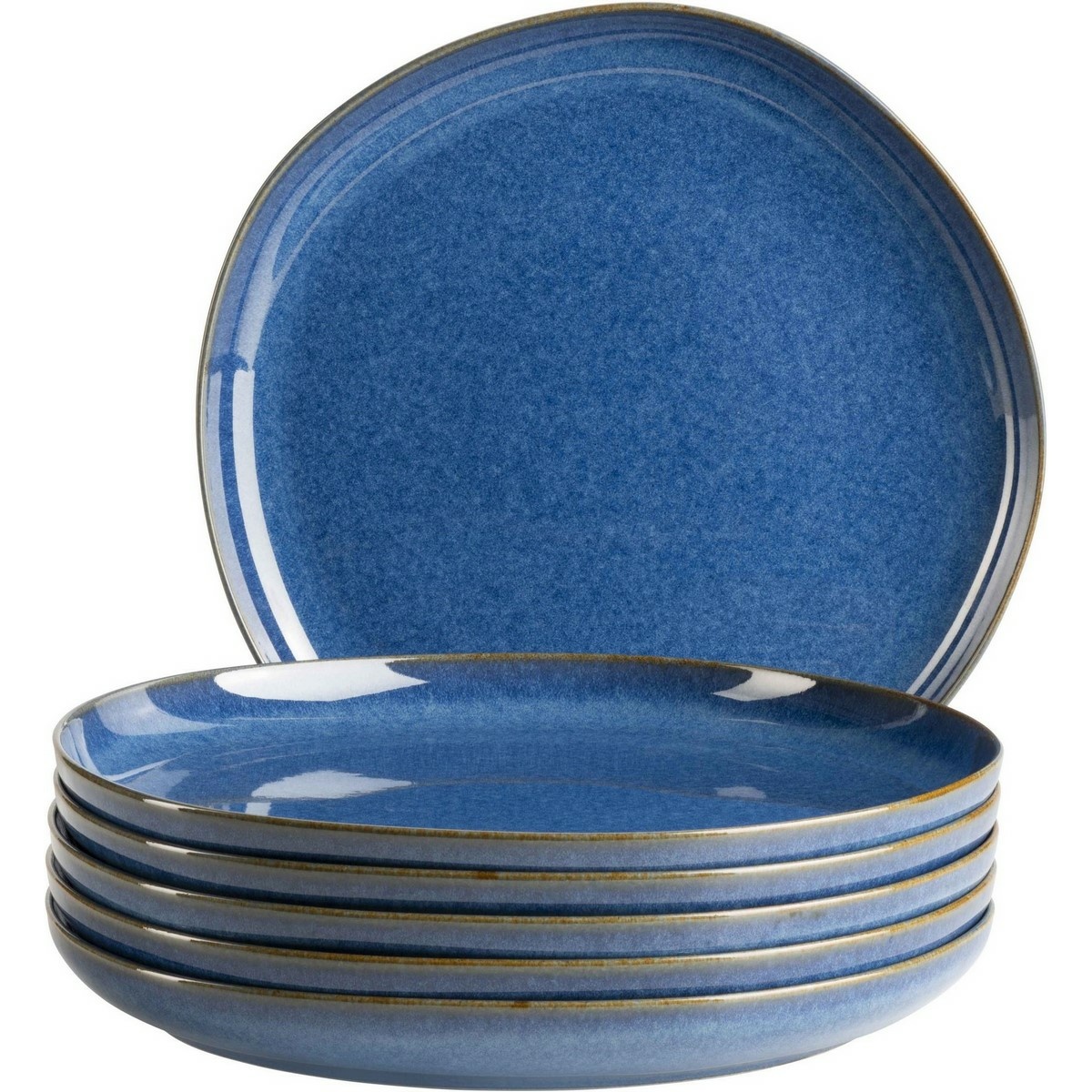 Mäser Sada mělkých talířů Cordelia Royal Blue 27 cm