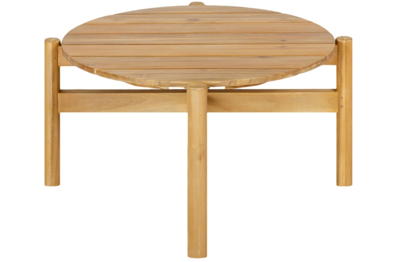 Micadoni Dřevěný zahradní stolek Majorelle 60 cm