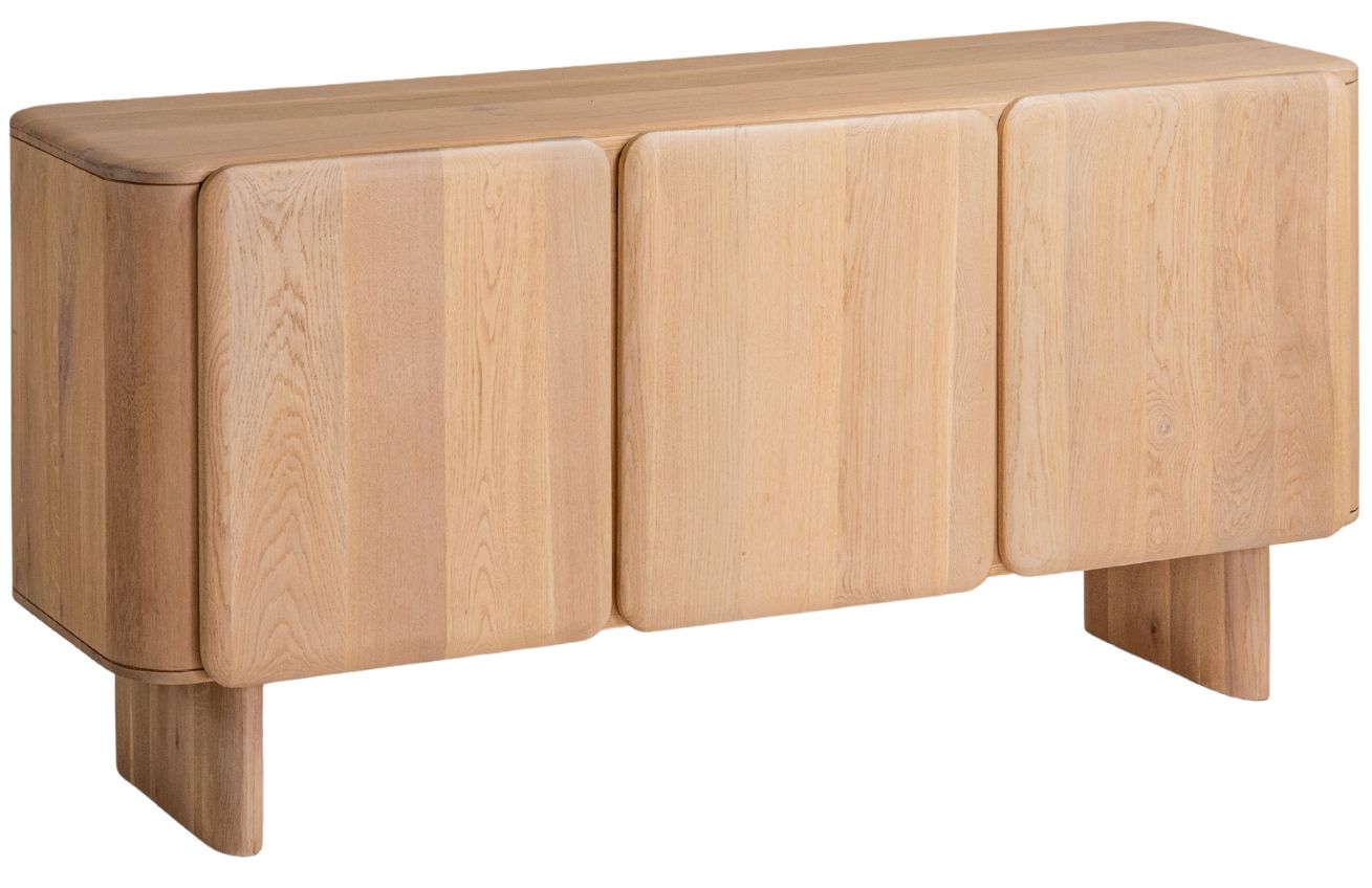 Micadoni Dubová komoda Aggie 160 x 45 cm