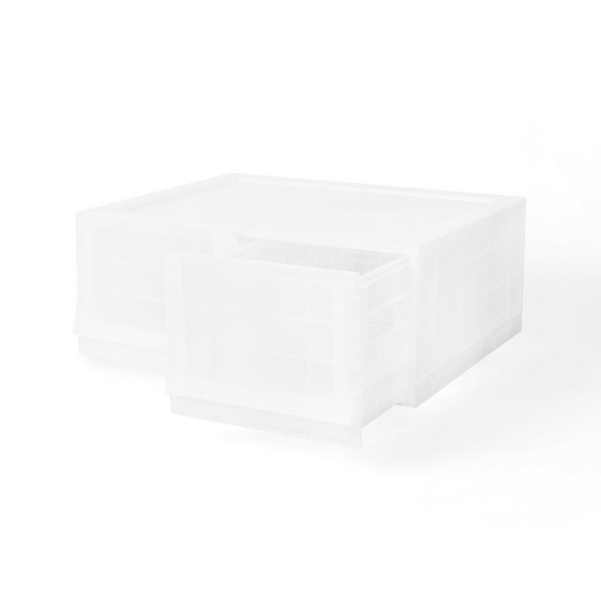 Modulární úložný box Wave twin Mist bez koleček 54