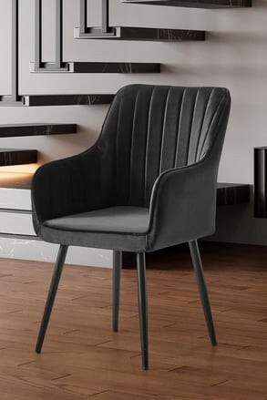 Sada jídelních židlí Nova Anthracite