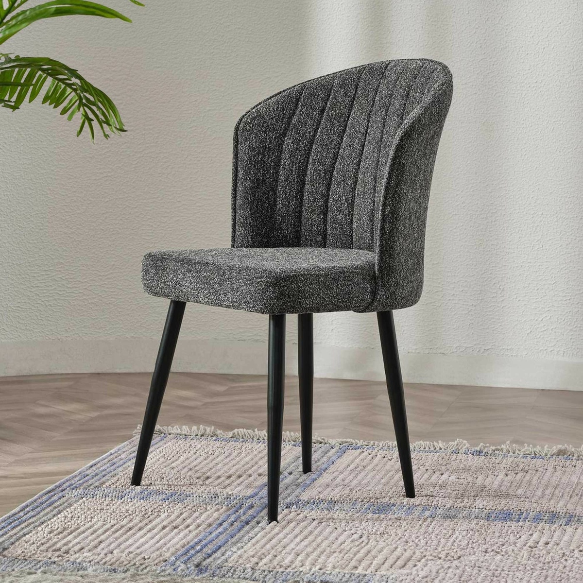 Sada jídelních židlí Rubi Anthracite