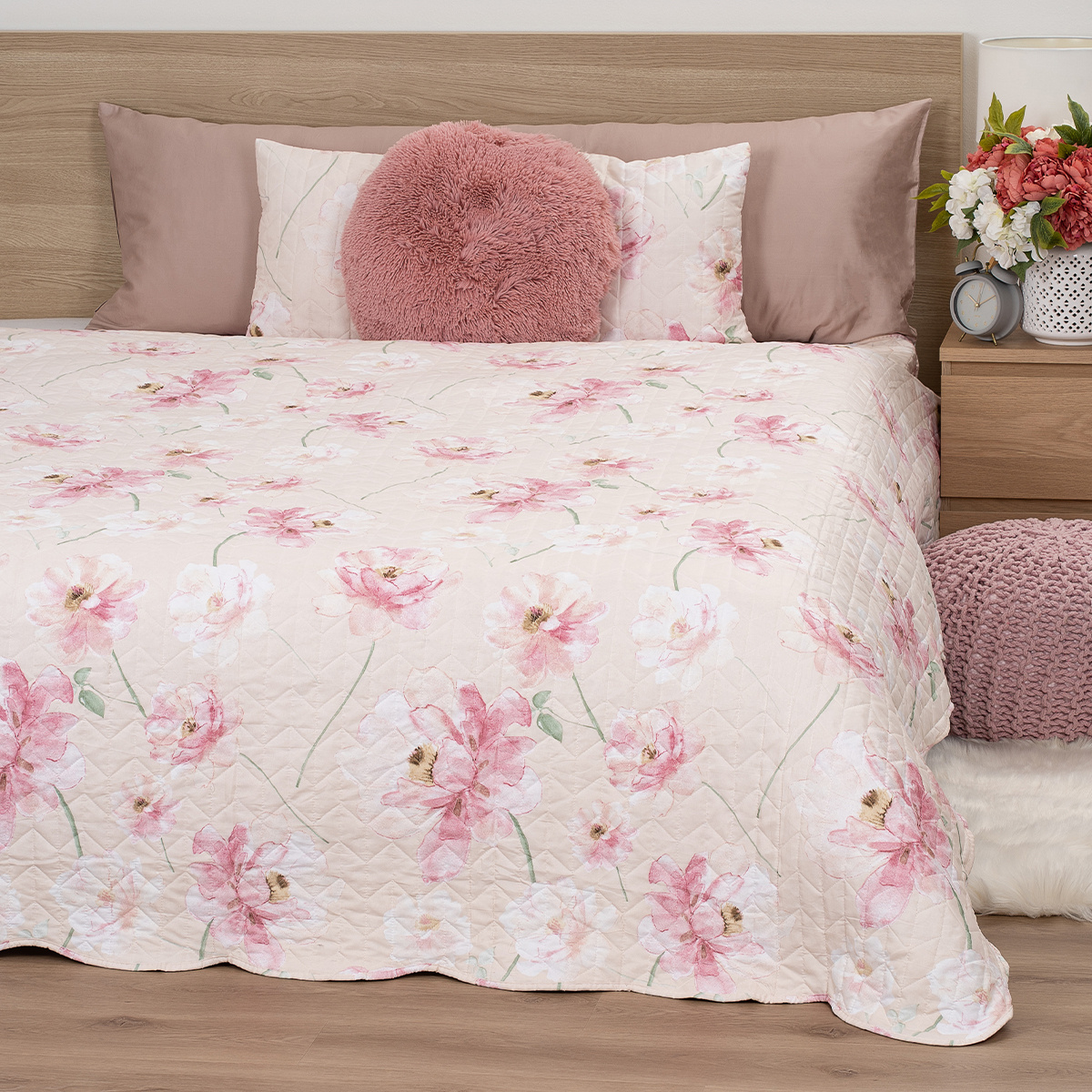 4Home Přehoz na postel Pink romance