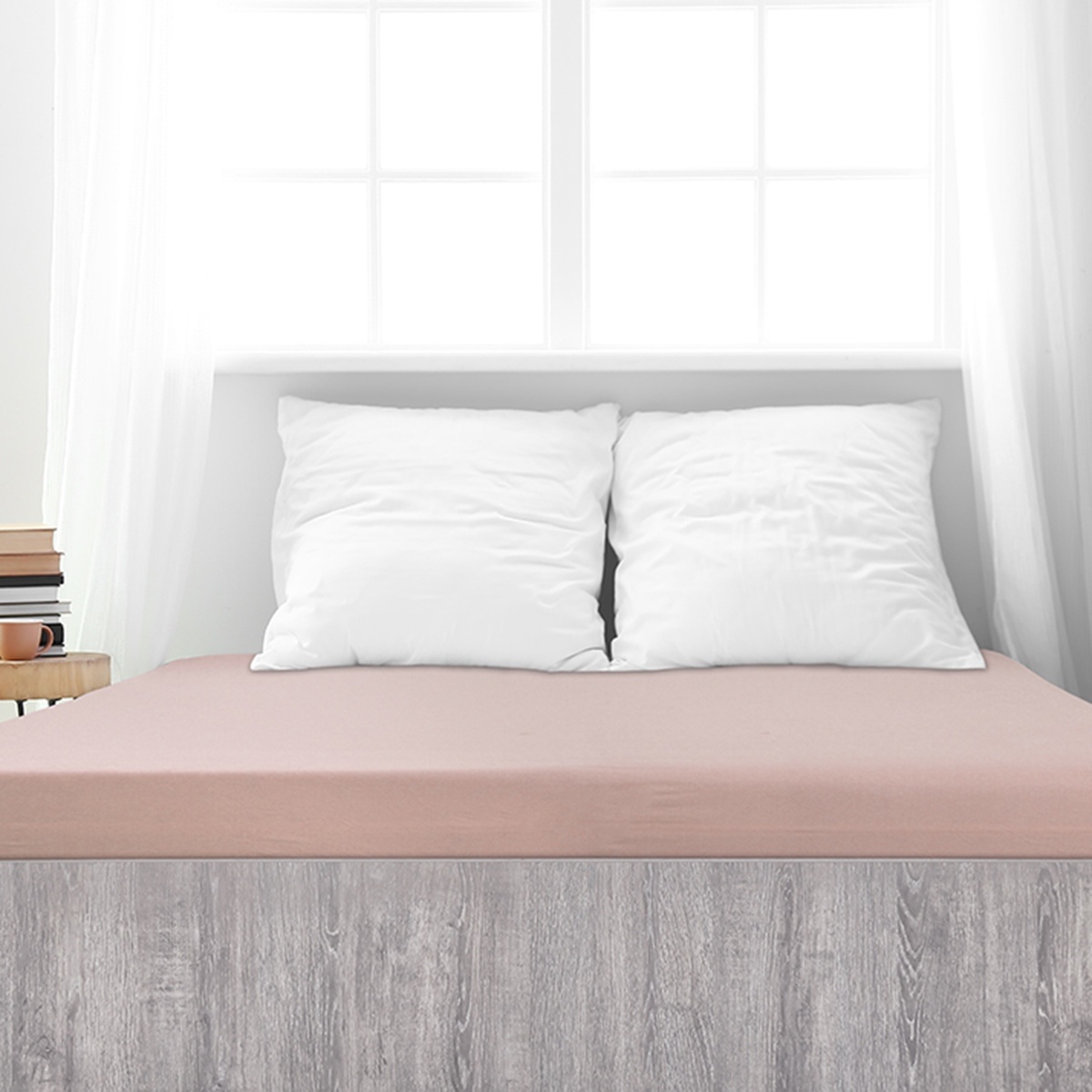 4Home froté prostěradlo Ideál starorůžová