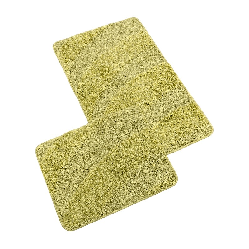 Bellatex Sada Koupelnových předložka bez výkroje  BANYSILVER zelená