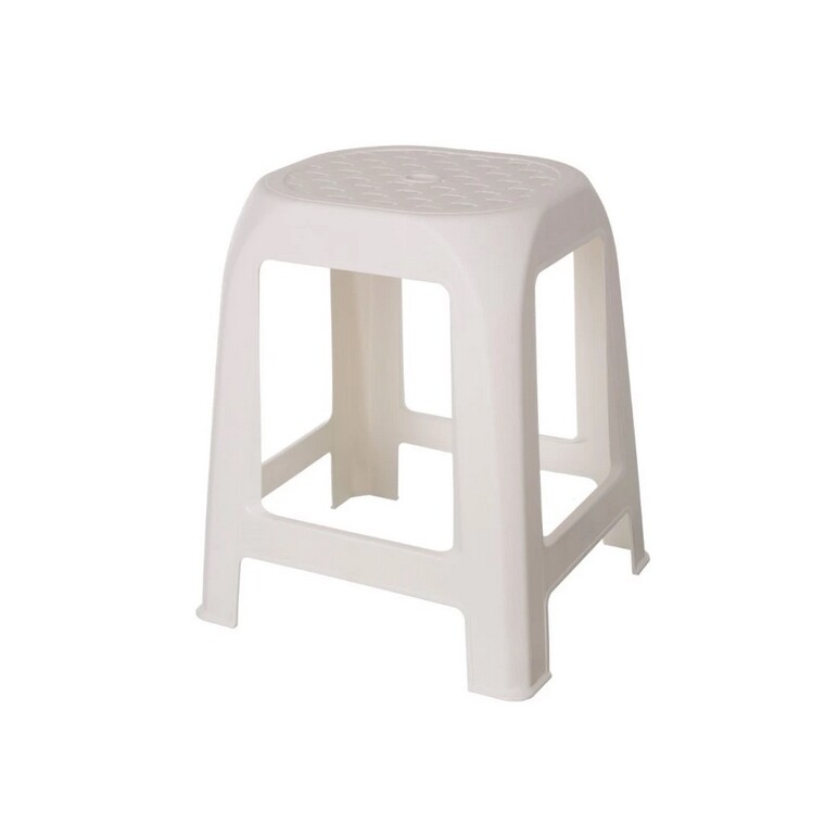 Plastová stolička DESIGN bílá