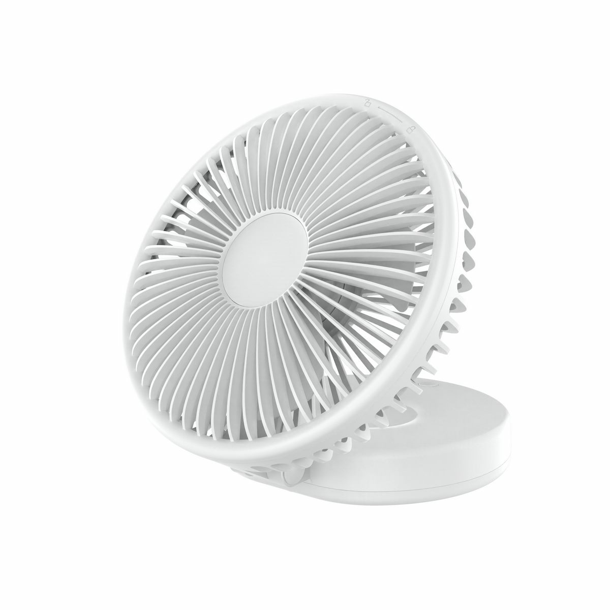 Platinet PRDF0396 stolní přenosný nabíjecí ventilátor