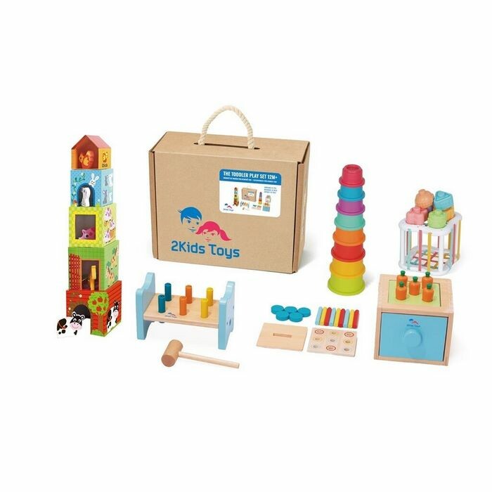 2Kids Toys Dárkový set hraček pro nejmenší  12m+