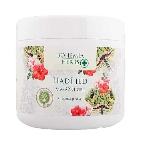 Bohemia Herbs Masážní gel s hadím jedem
