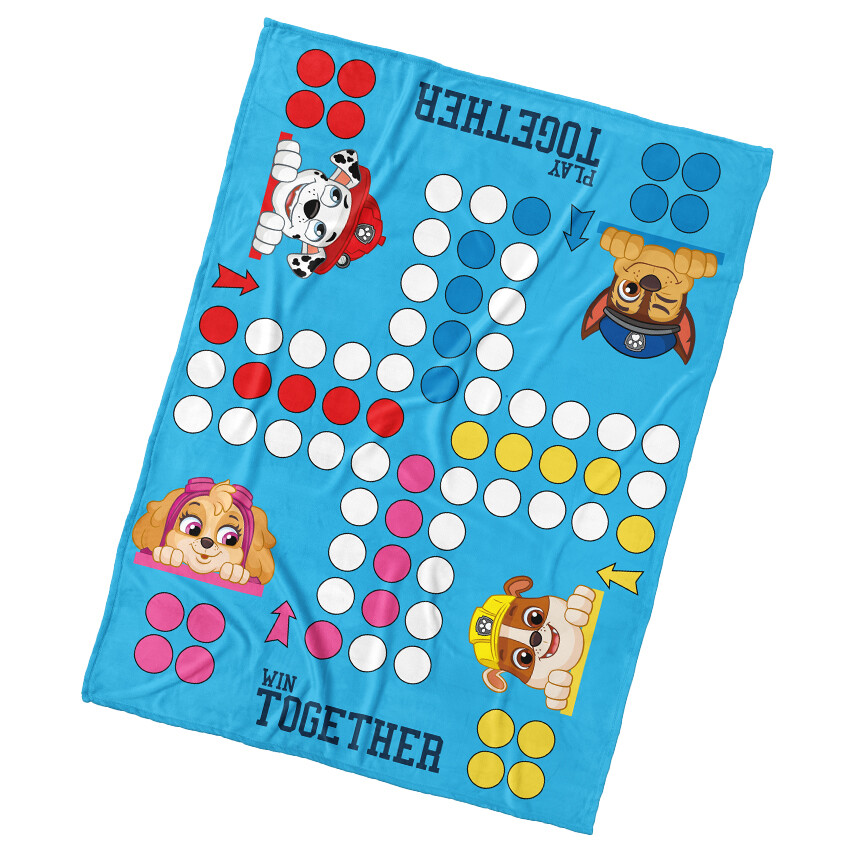 Carbotex Dětská deka Tlapková PatrolaČlověče Nezlob Se