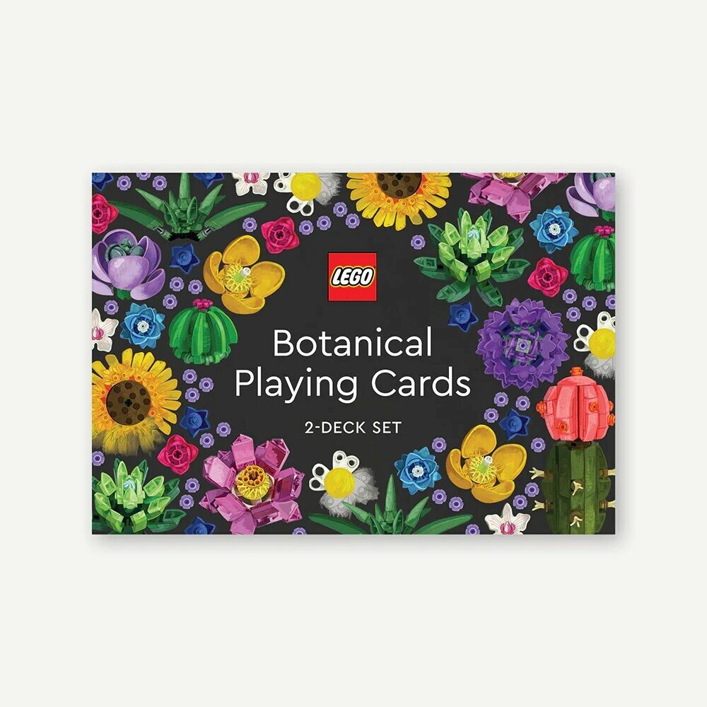 Chronicle Books LEGO® Sada botanických  hracích karet