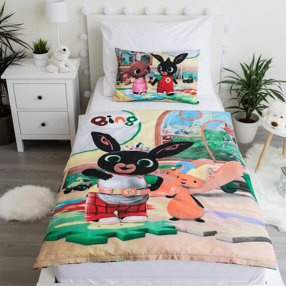 Jerry Fabrics Dětské bavlněné povlečení do postýlky Bing 052